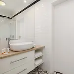 Subtle Grey With Furnished Balcony And Parking In By Renters *