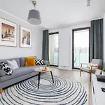 Subtle Grey With Furnished Balcony And Parking In By Renters Apartment *