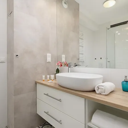 Subtle Grey With Furnished Balcony And Parking In By Renters